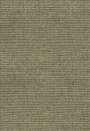 Tapis laine vert olive Layered Drift Wool Olive, détail de la laine côtelée