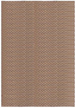 Tapis jute bordeaux Layered Barley Burgundy, vue de dessus