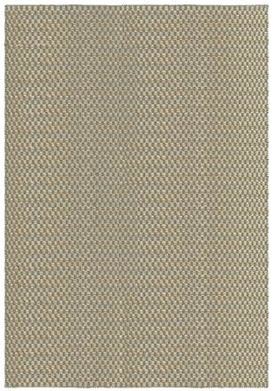 Tapis jute et laine sauge Layered Barley Sage, vue de dessus