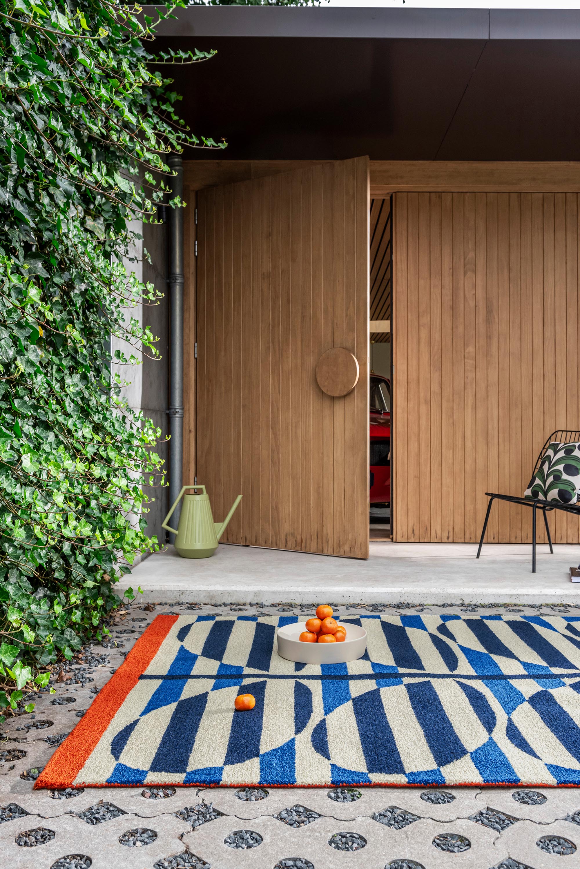 Orla Kiely Stripy Stem Azure 464507