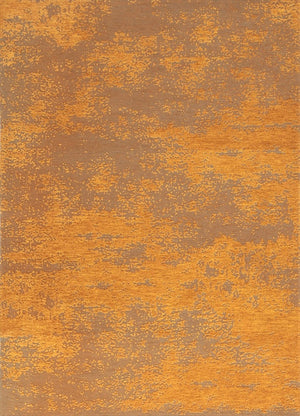 Tapis plat orange melon Acsento Laguna, détail