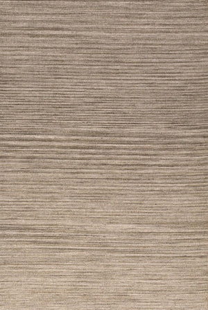 Tapis Acsento Origin Green vert sauge à rayures kaki et grises, vue de dessus