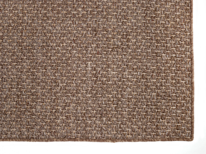 Massimo Belize Taupe tapis en sisal, vue en perspective
