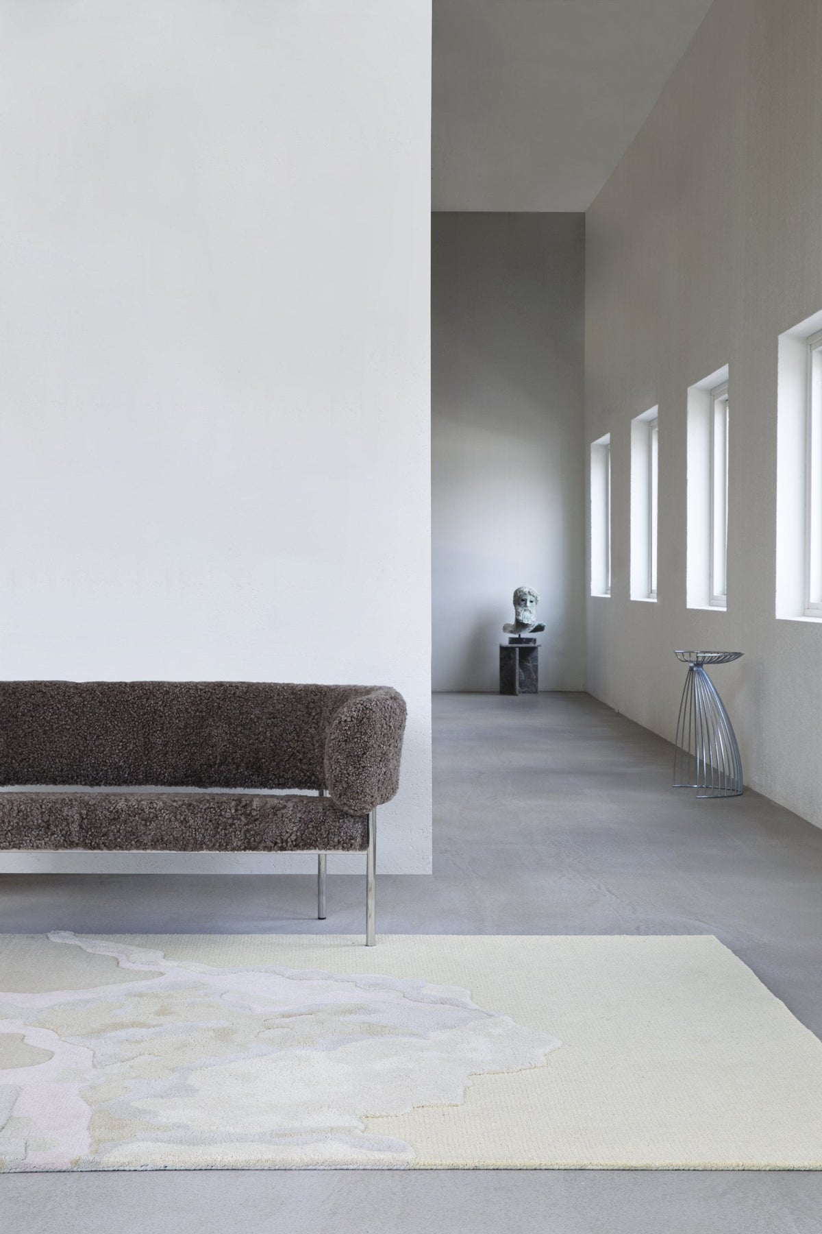 Massimo Cloud 9 Afternoon tapis pastel, dans un intérieur