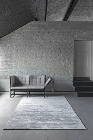 Massimo Earth Bamboo Concrete Grey tapis, dans un intérieur