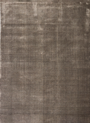 Massimo Earth Bamboo Warm Grey tapis taupe, vue de dessus