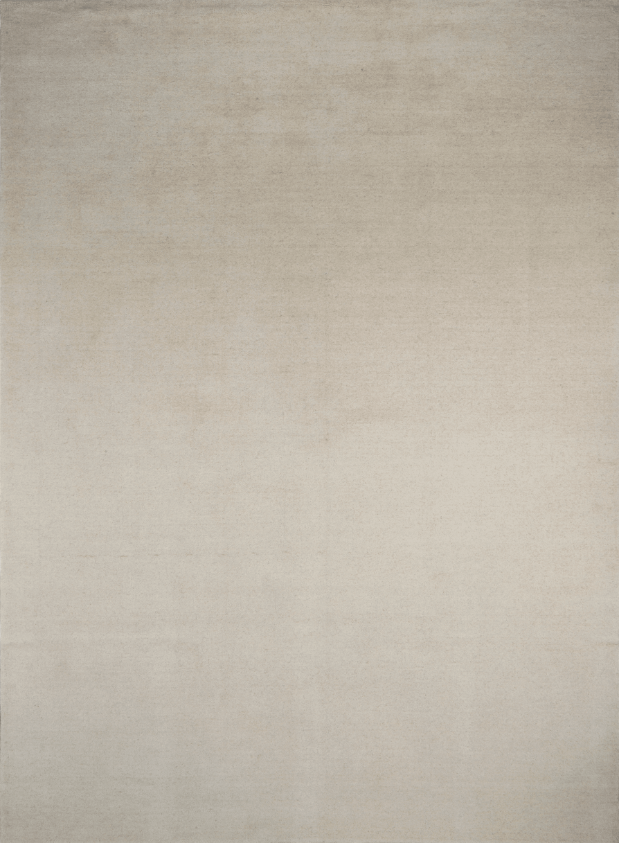 Massimo Earth Natural Ivory tapis en laine, vue de dessus