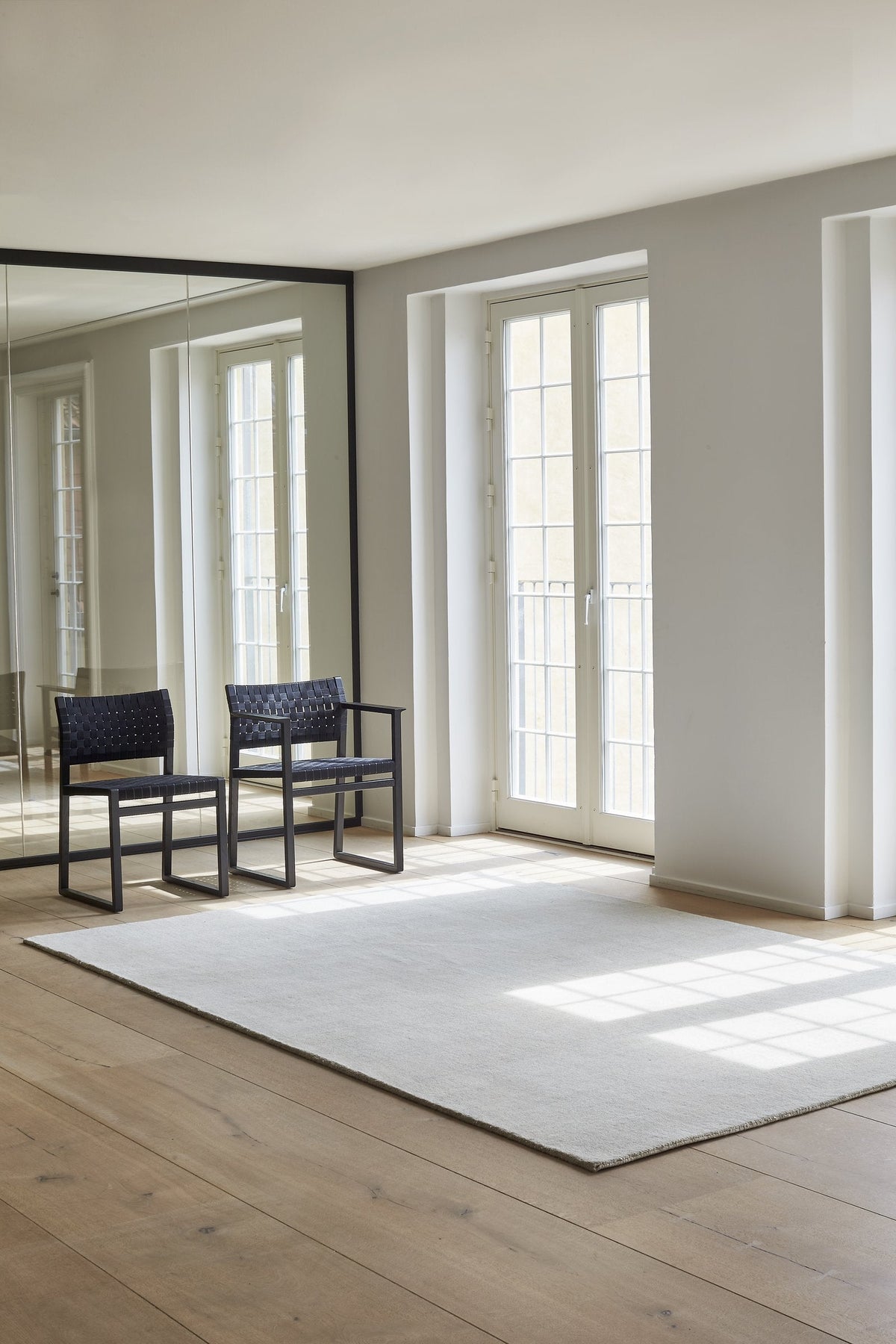 Massimo Earth Natural Silver Grey tapis, dans un intérieur