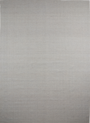 Massimo Escape Kelim Chalk tapis gris clair, vue de dessus