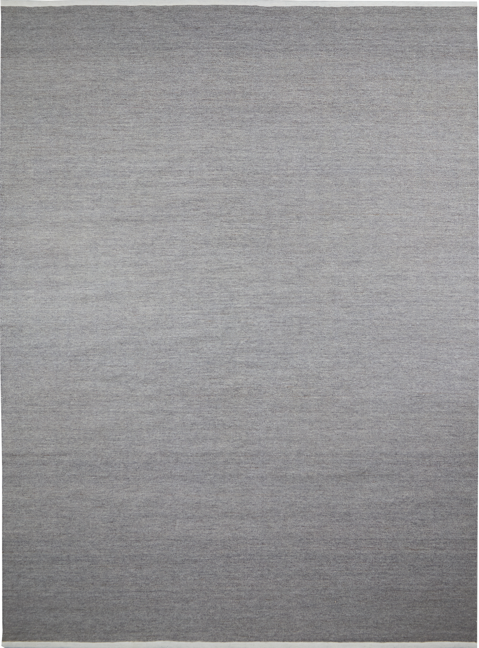 Massimo Escape Kelim Stone tapis plat gris, vue de dessus