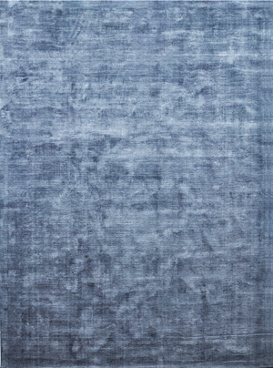 Massimo Karma Washed Blue tapis bleu délavé, vue de dessus