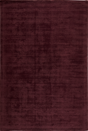 Massimo Karma Wool Burgundy tapis bordeaux, vue de dessus