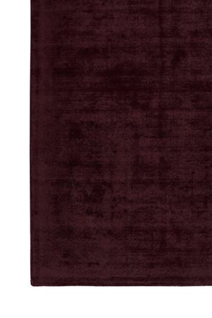 Massimo Karma Wool Burgundy tapis bordeaux, détail de la surface