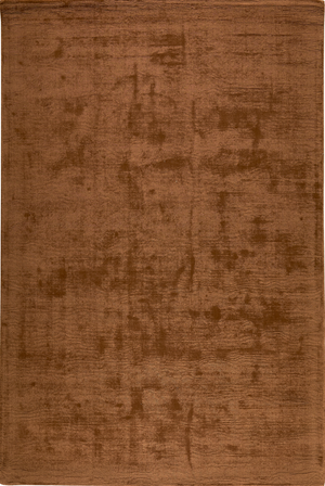 Massimo Karma Wool Dark Oak tapis cognac, vue de dessus