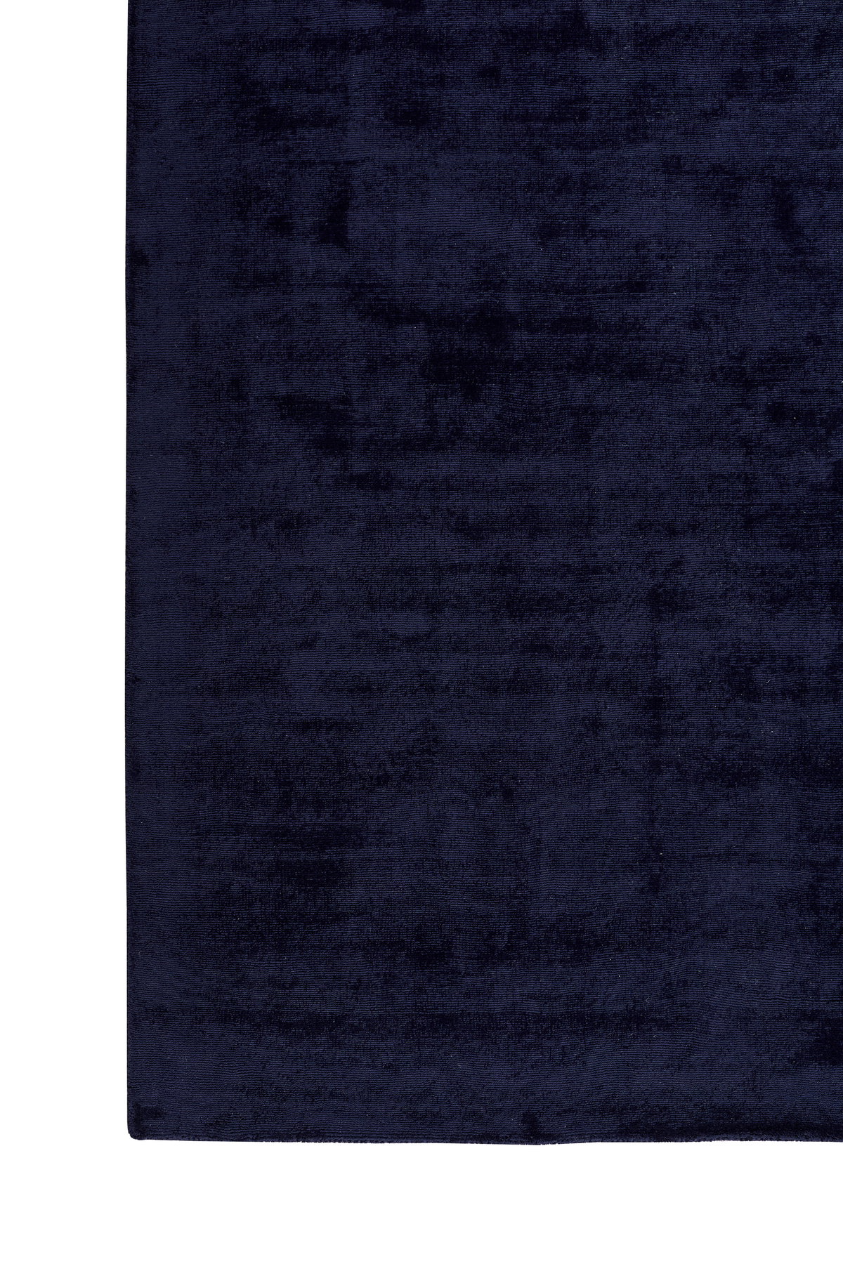 Massimo Karma Wool Marine tapis bleu marine, détail de la surface