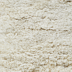 Massimo Rya Cream tapis à poils longs, détail des poils longs