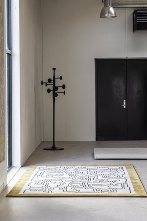 Massimo Structures Fragment 2 Border tapis, dans un intérieur