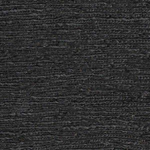 Massimo Sumace Black tapis en jute, détail de la surface