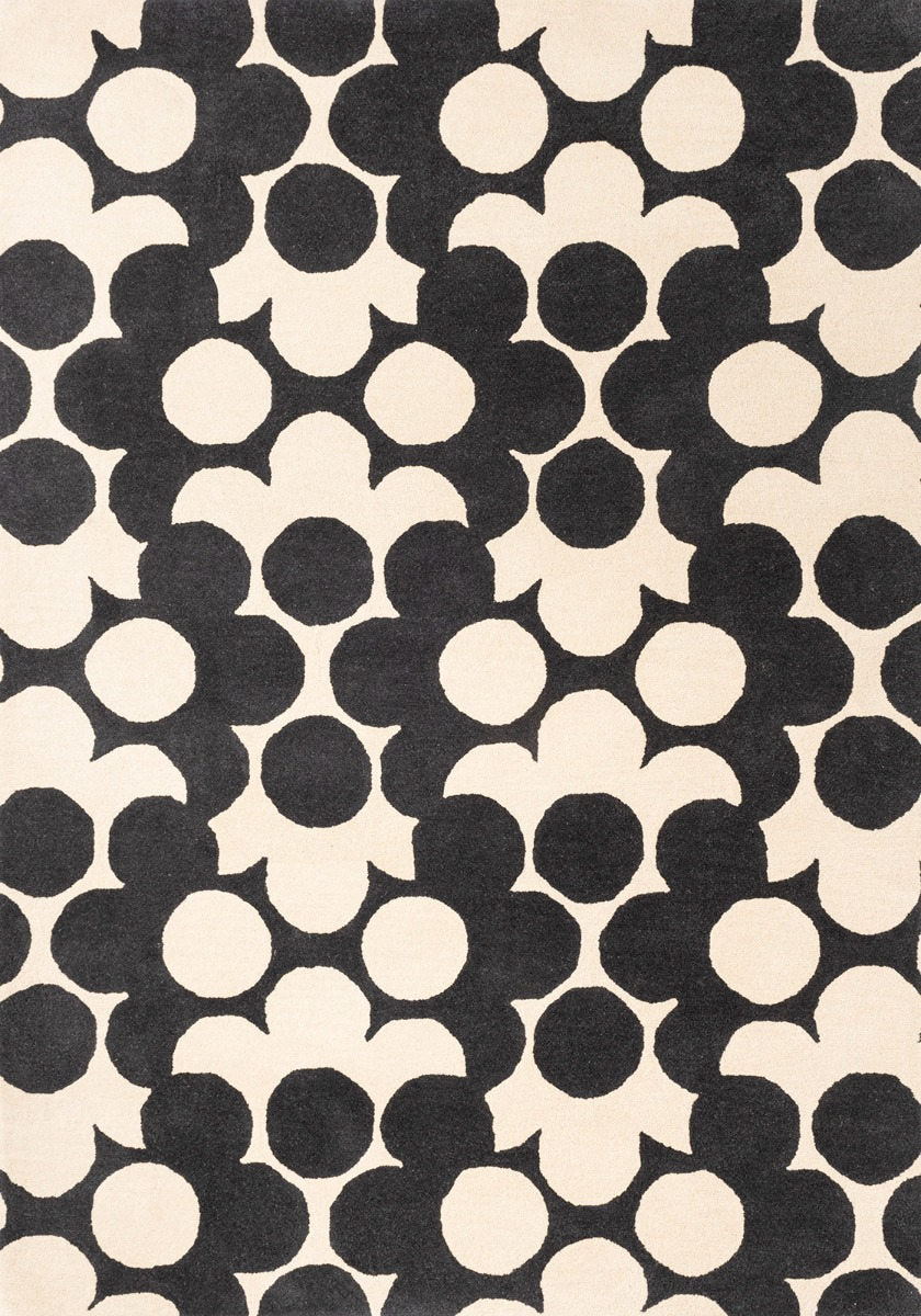 Orla Kiely Puzzle Flower Slate 60905